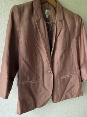 LC Lauren Conrad Rose Blazer Jacket